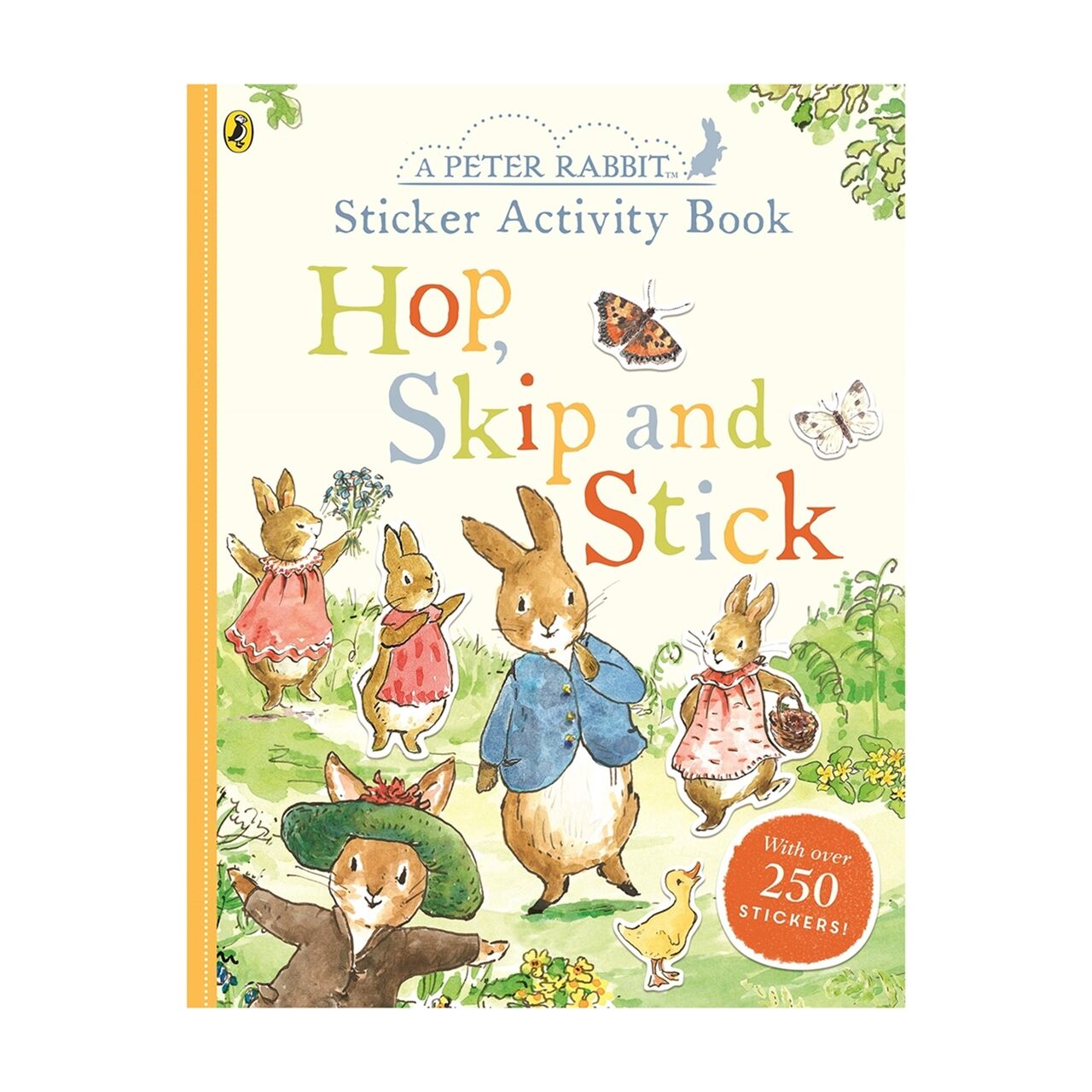 Peter Rabbit Hop, Skip, Stick sticker Activity