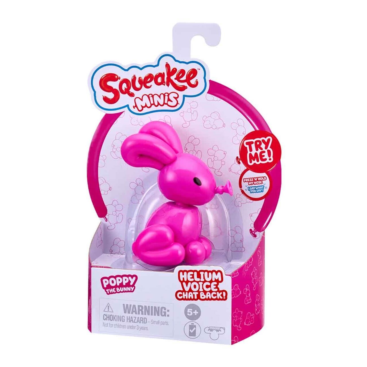 Squeakee Minis İnteraktif Balon Oyuncak Poppy The