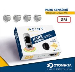 Gri Park Sensörü Buzzerlı Model ( Sesli )