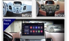 Ford Fiesta Android Multimedia Sistemi 2009-2018 9''