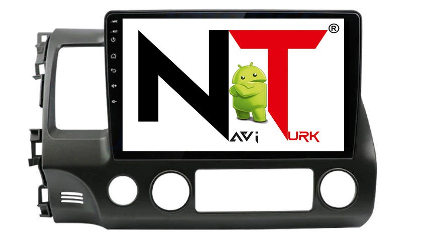 Honda Civic FD6 Android Multimedia Sistemi 2007-2011 10.1''