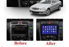 Mercedes-Benz C / CLK W203-W209 Android Multimedia Sistemi 9''