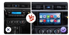 Toyota Corolla Android Multimedia Sistemi 2014-2016 9''
