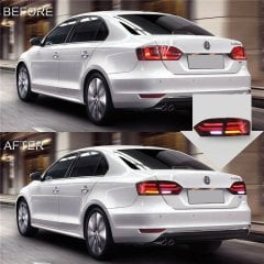 Volkswagen JETTA 2012-2018 IÇIN UYUMLU LED STOP (AUDI STIL)