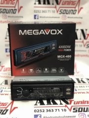 Megavox Mgvx-480 Bluetooth'lu Oto Teyp 2xUsb - Aux - 2x Rca