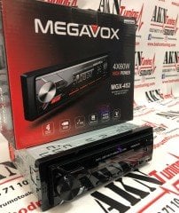 Megavox Mgvx-452 Bluetooth'lu Oto Teyp 2xUsb - Aux - 2x Rca