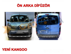 Renault Kangoo Ön Arka Difüzör