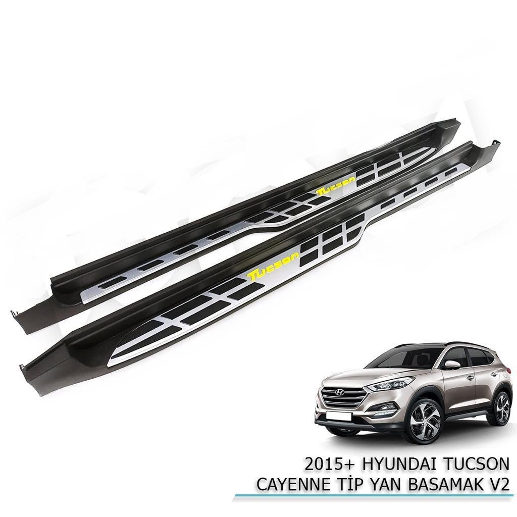 Hyundai Tucson Yan Basamak 2015+ Cayenne T Oem Yan Basamak
