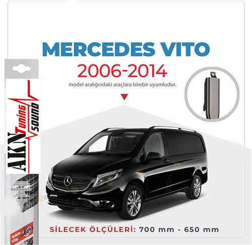 Mercedes Vito 2015-2021 Orjinal Uyumlu Silecek