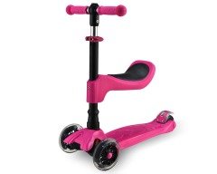 BABYHOPE SCOOTER (ÜÇ TEKER) PEMBE