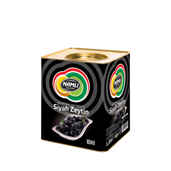 Gemlik Sofralık İri Siyah Zeytin - 10 Kg