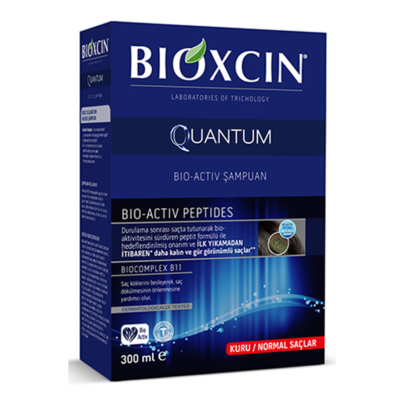 Bioxcin Quantum Şampuan Kuru & Normal Saçlar İçin 300 ml
