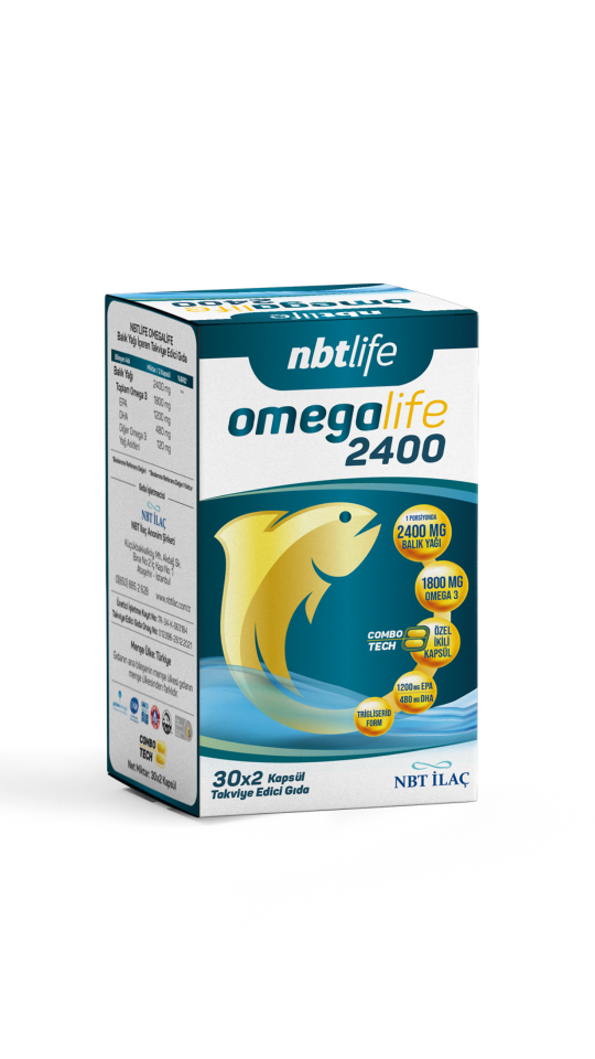 NBT Life Omegalife 2400 60 Kapsül