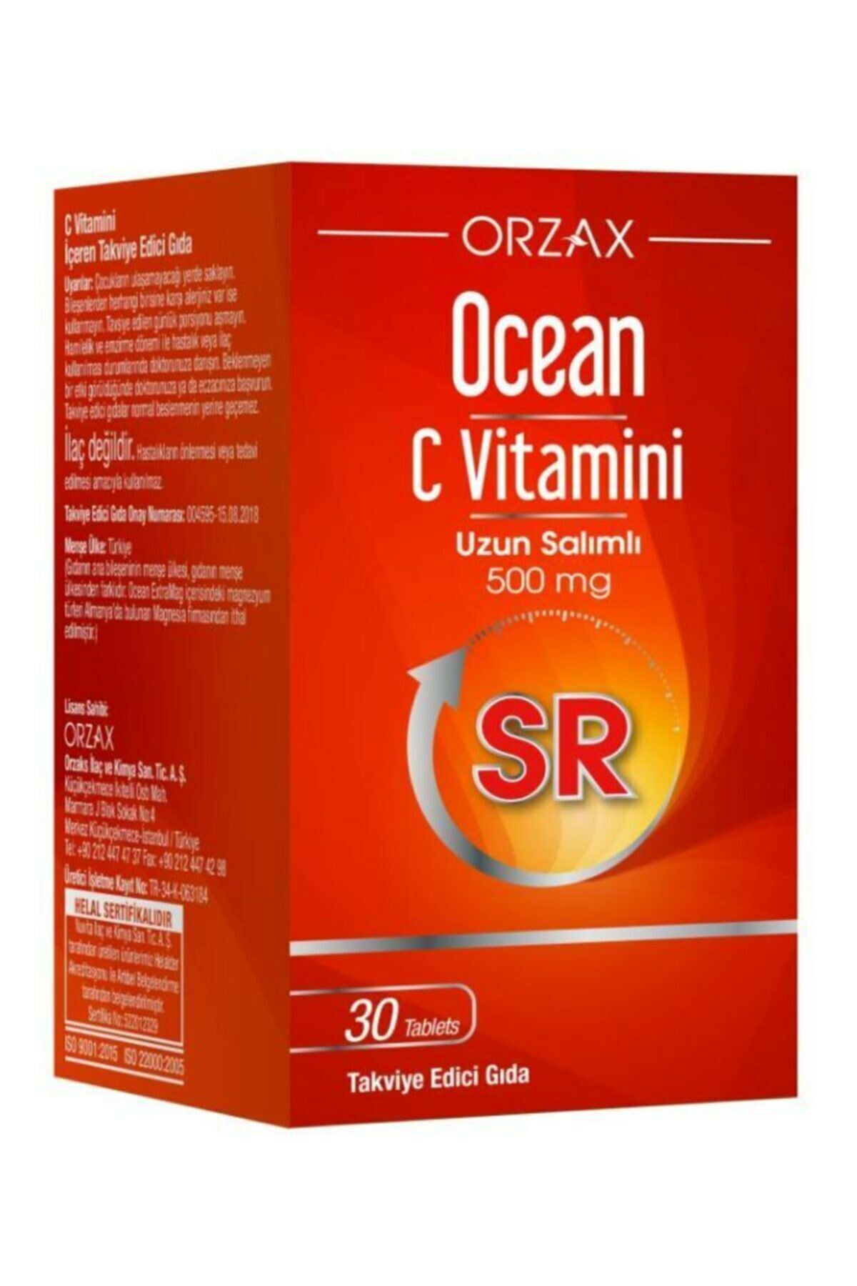 Ocean Vitamin C-SR 30 Tablet