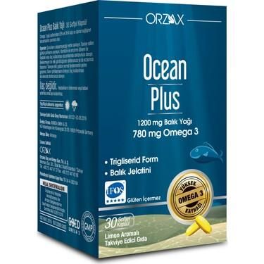 Ocean Plus 30 Kapsül Balık Yağı 1200 mg