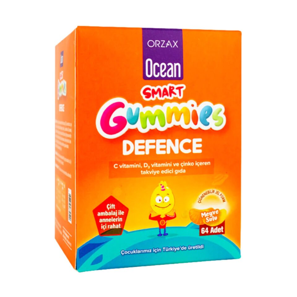 Ocean Smart Gummies Defence 64 Adet Çiğnenebilir Jel Form