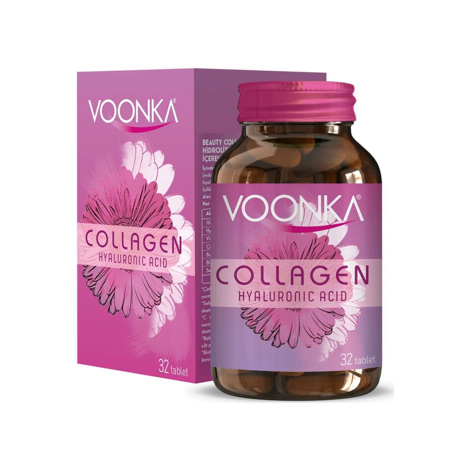 Voonka Collagen Hyaluronıc Acıd 32 Tablet