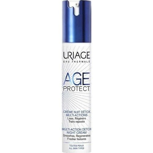 Uriage Age Protect Multi-Action Detox Night Cream 40 ml - Tüm Cilt Tipleri İçin