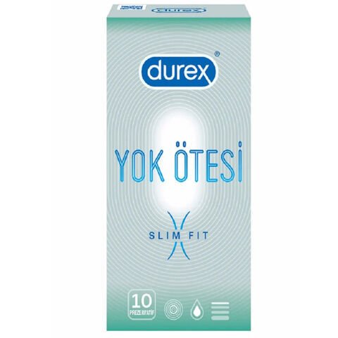 Durex Yok Ötesi Prezervatif Slim Fit 10'lu