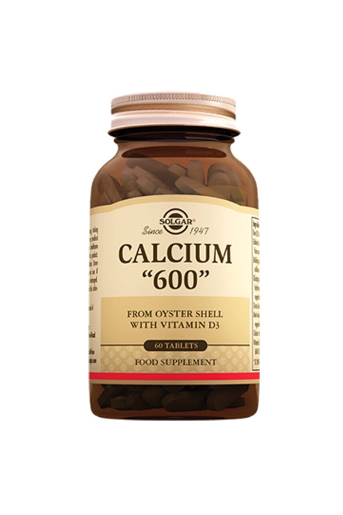 Solgar Calcium 600 (Oyster Shell 60 Tablet)