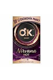 Okey Nirvana Hot Prezervatif 20'li