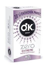 Okey Prezervatif Zero Extreme 20'li