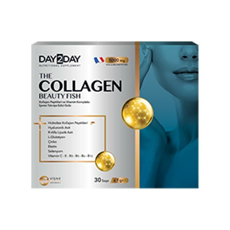 Day2Day The Collagen Beauty Fish Kollajen 30 Saşe X 7gr