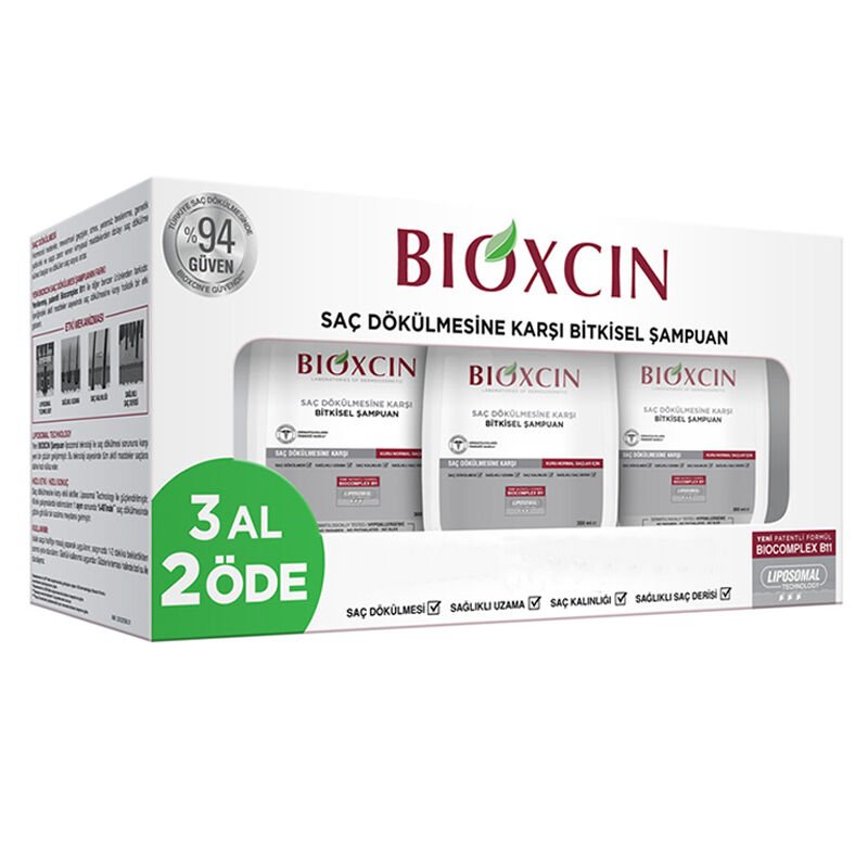 Bioxcin Genesis Kuru ve Normal Saçlar İçin Şampuan 300 ml - 3 Al 2 Öde