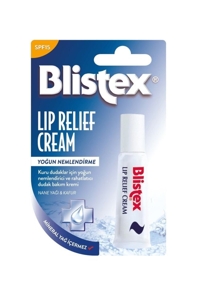 Blistex Lip Relief Cream - Çatlak Dudak Acil Çözüm