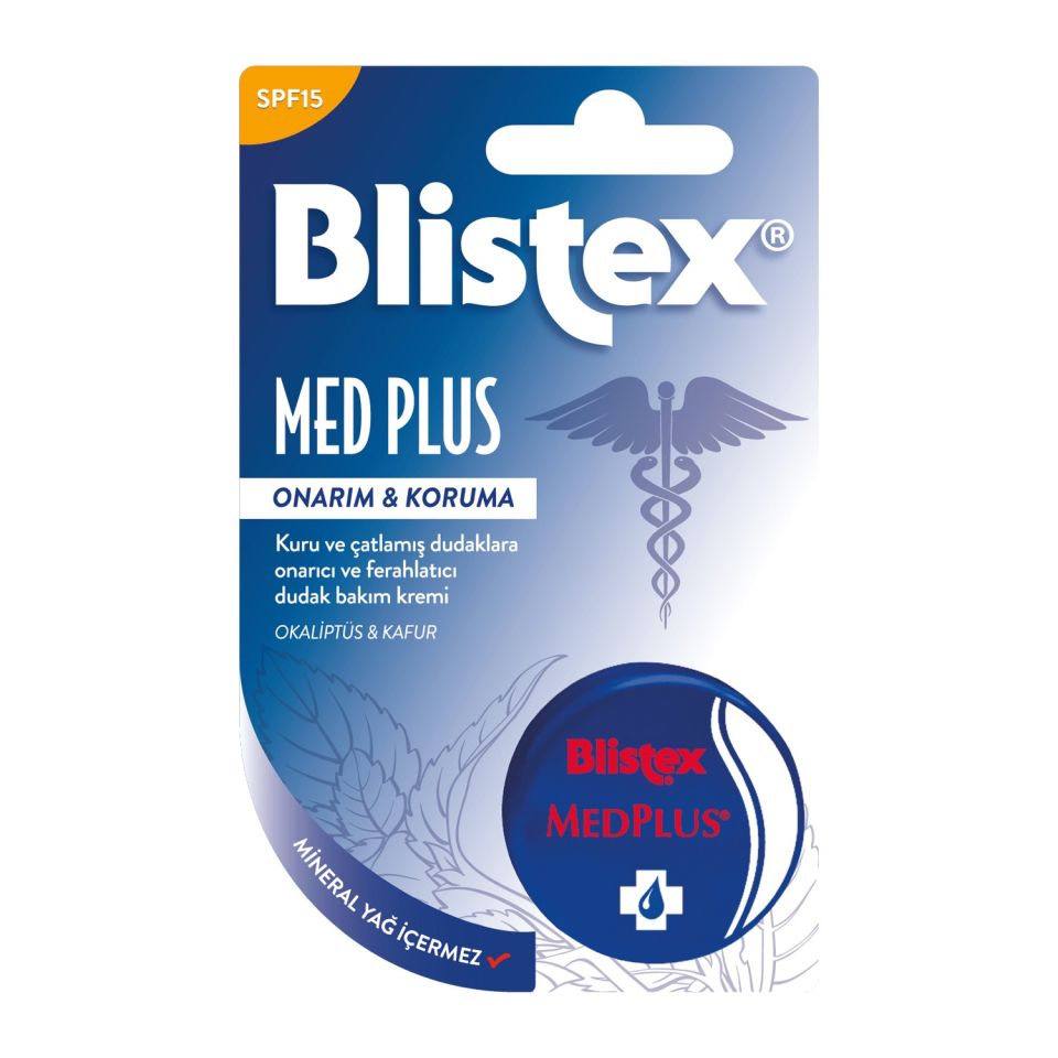 Blistex Medplus Hasar Görmüş Dudaklara Yoğun Bakım Ve Koruma