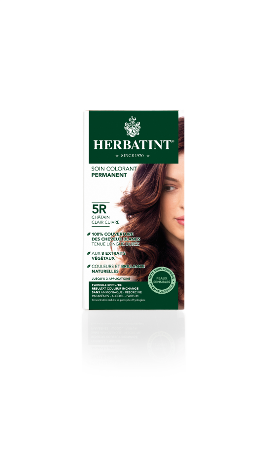 Herbatint Bitkisel Saç Boyası 5R Light Copper Chestnut Açık Bakır Kahve 150 Ml