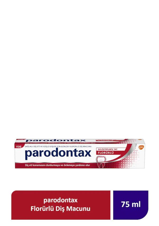 Parodontax Geliştirilmiş Tat Florürlü Diş Macunu 75 ml