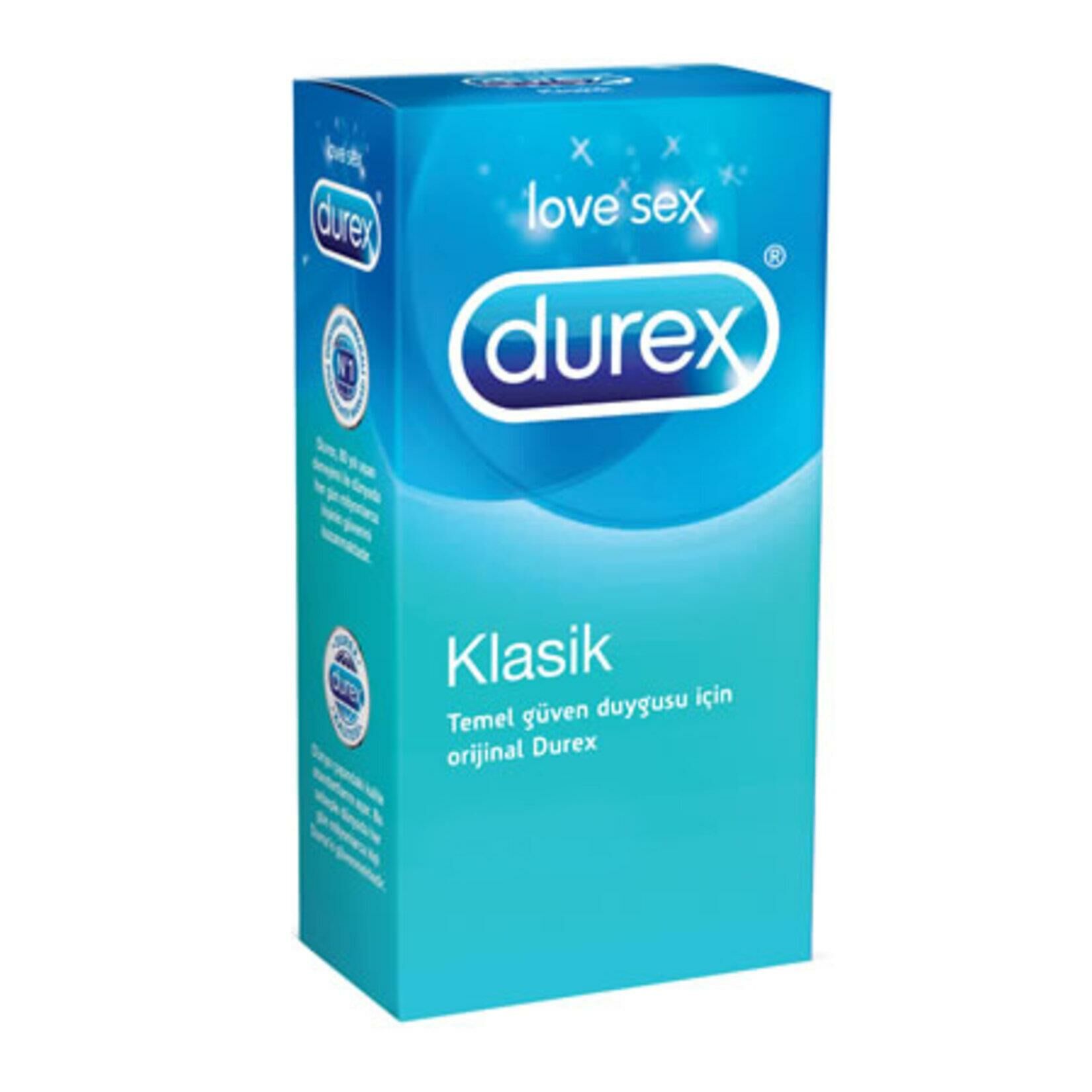 Durex Klasik 12'li Prezervatif