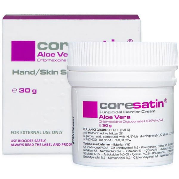 Coresatin Aloe Vera Barrier Cream Mor 30 g