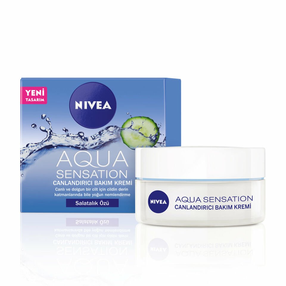 Nivea Aqua Sensation Bakım Kremi Canlandırıcı 50 ml