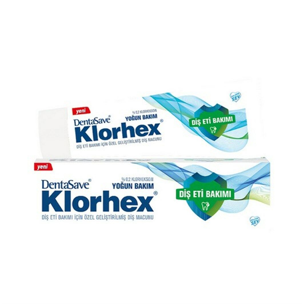 Dentasave Klorhex %0,2 Yoğun Bakım ve Diş Eti Problemleri İçin Diş Macunu 75 ml