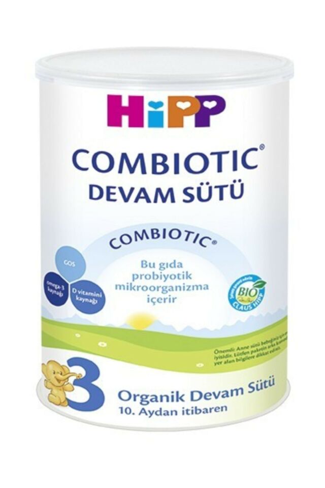 Hipp Organik Combiotic Devam Sütü 3 Numara 350 gr