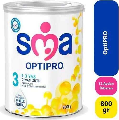 SMA Optipro 3 Bebek Sütü 800 Gr