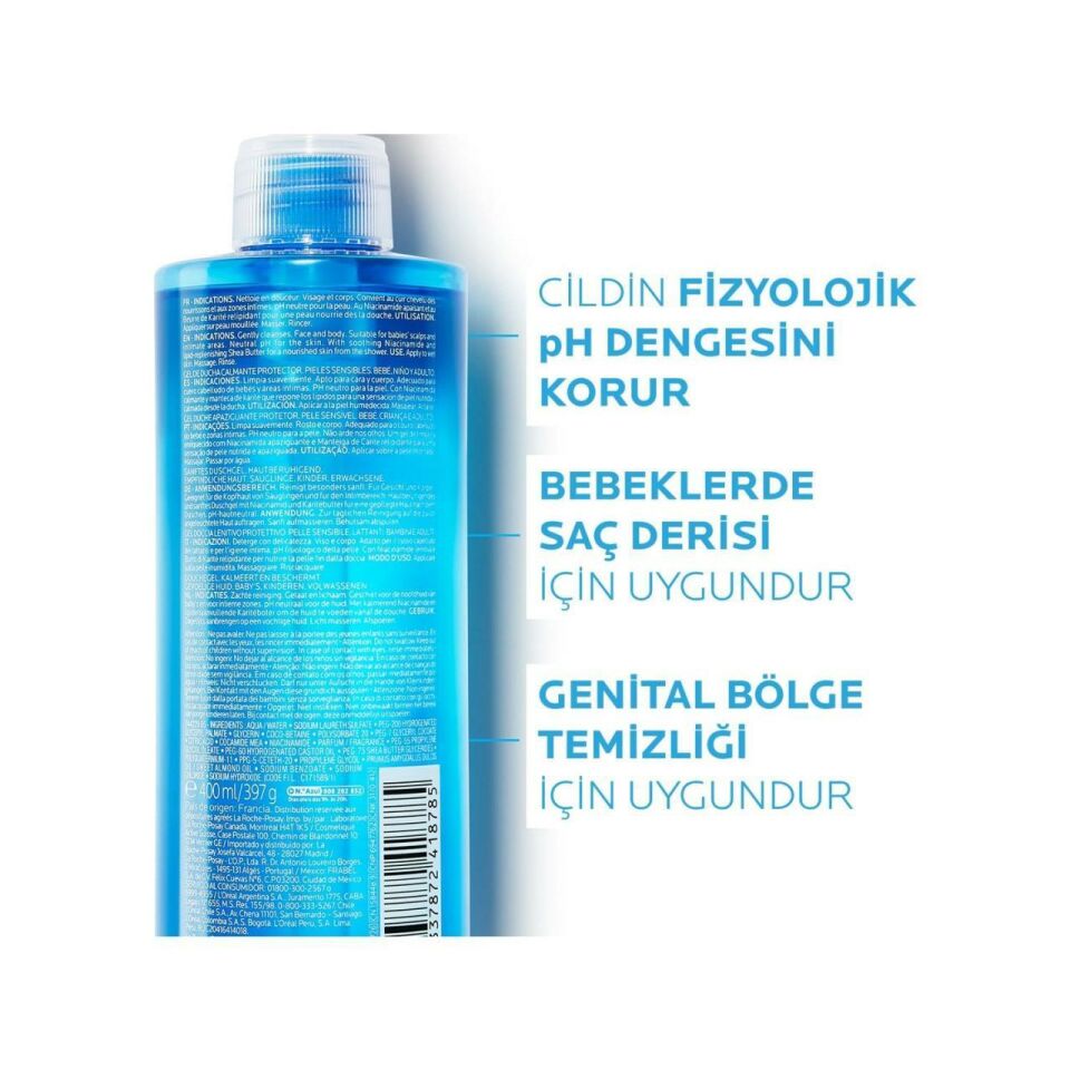 La Roche Posay Lipikar Jel Lavant 400ml