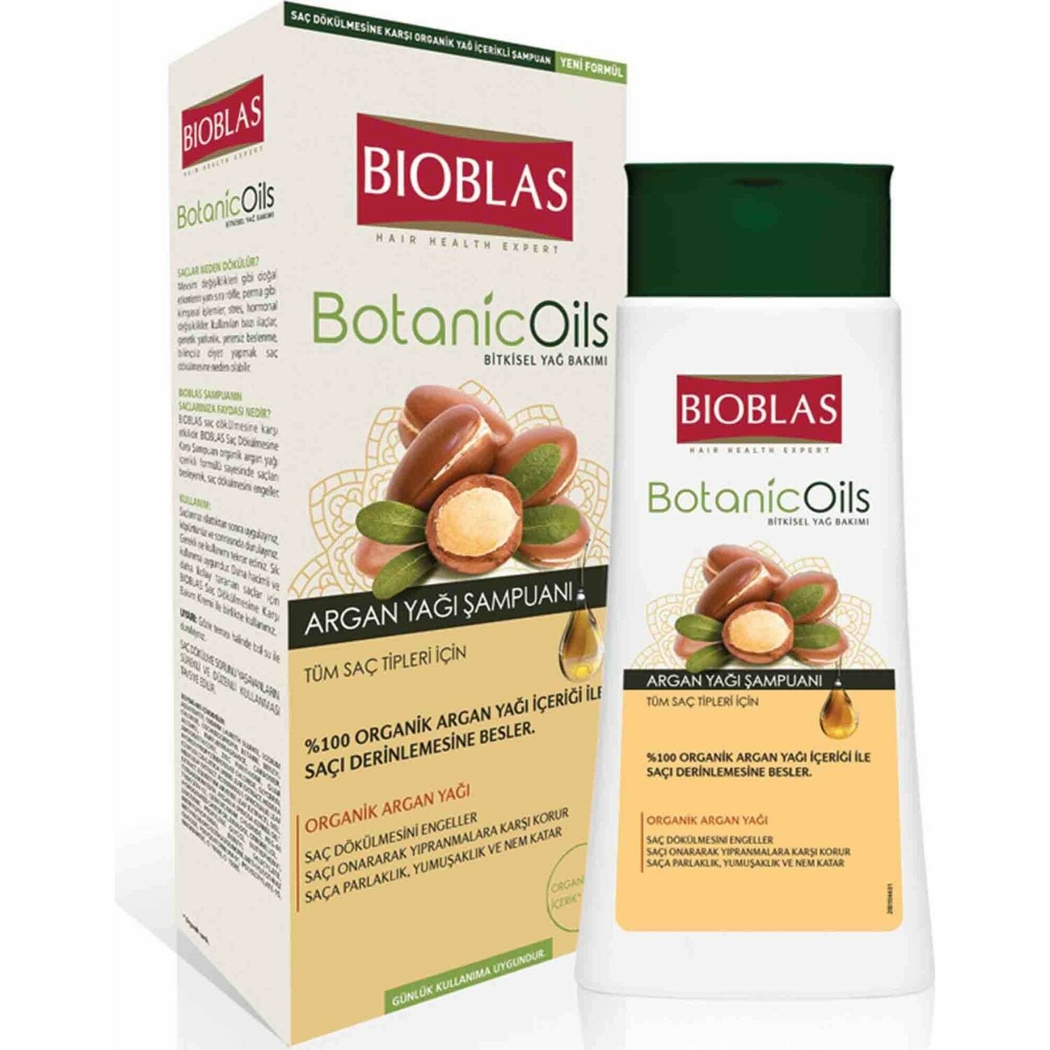 Bioblas Botanic Oils Argan Yağlı Şampuan 360 ml