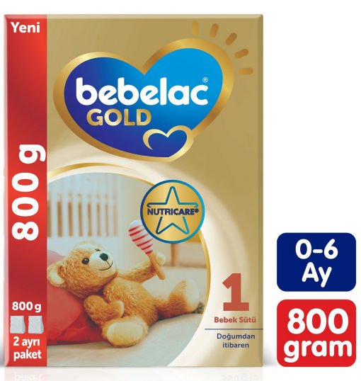 Bebelac Gold 1 Bebek Sütü 0-6 Ay 800 gr