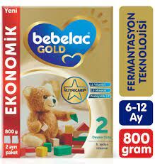 Bebelac Gold 2 Devam Sütü 6 Ay+ 800 gr