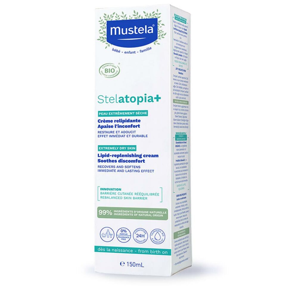 Mustela Stelatopia Lipit Yenileyici Cream 150 ml