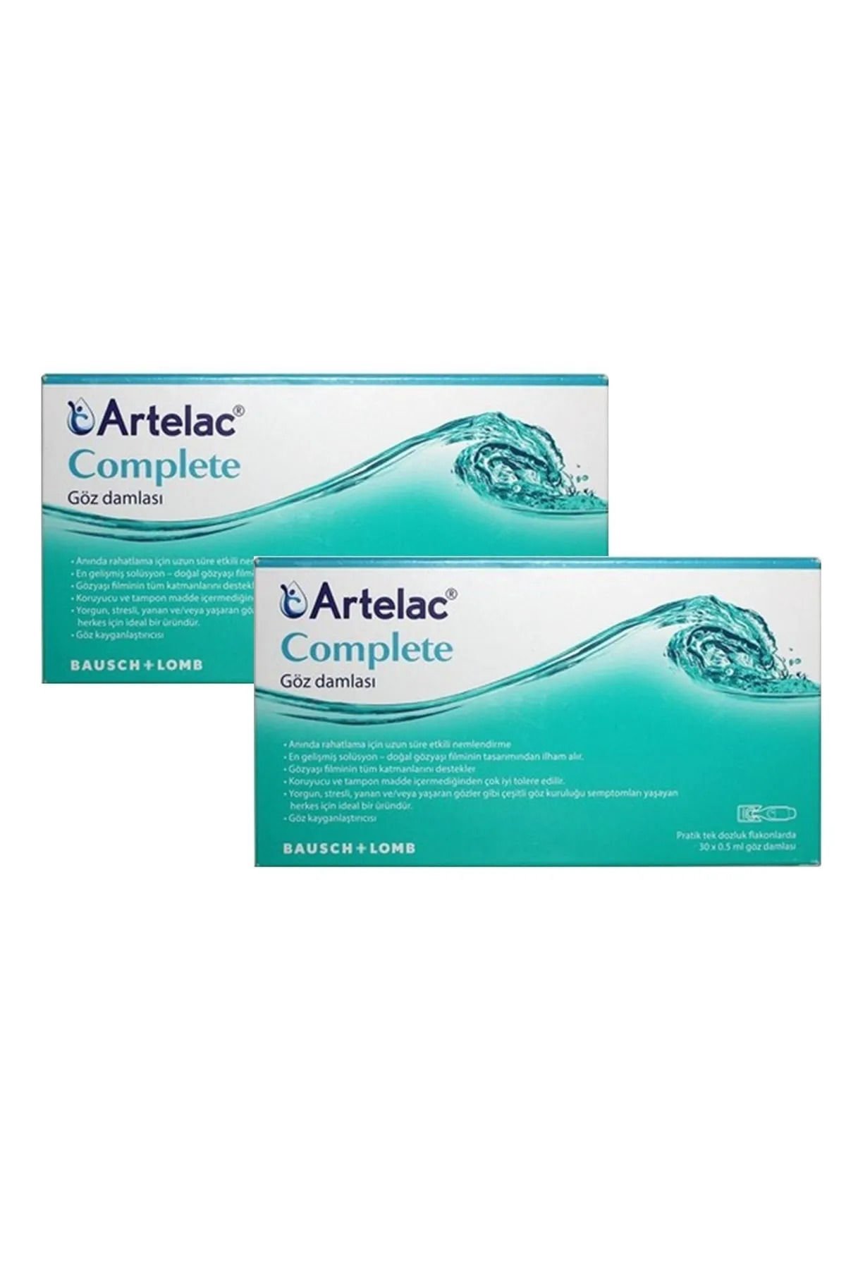 Artelac Complete Göz Damlası 30x05 ml 2 Adet