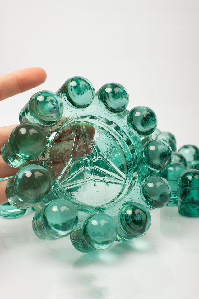 Baloncuklu Su Yeşili Küllük – Yıldız Tabanlı