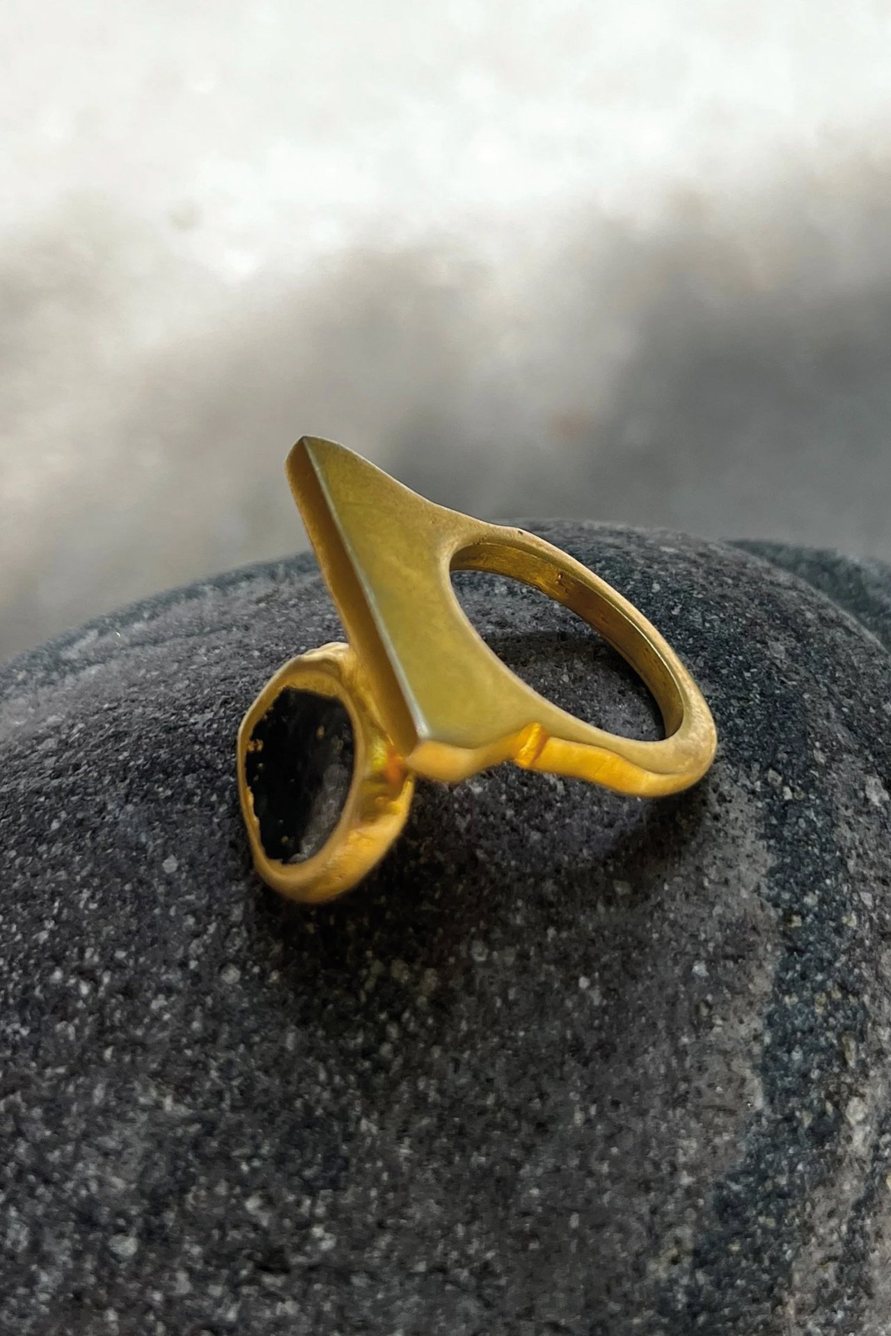 Contemporary Ring in Gold