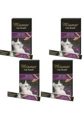 Miamor Cream Malt Peynir Likit Yetişkin Kedi Ödülü 6 x 15 G x 4 Adet