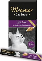 Miamor Cream Malt Peynir Likit Yetişkin Kedi Ödülü 6 x 15 G x 4 Adet