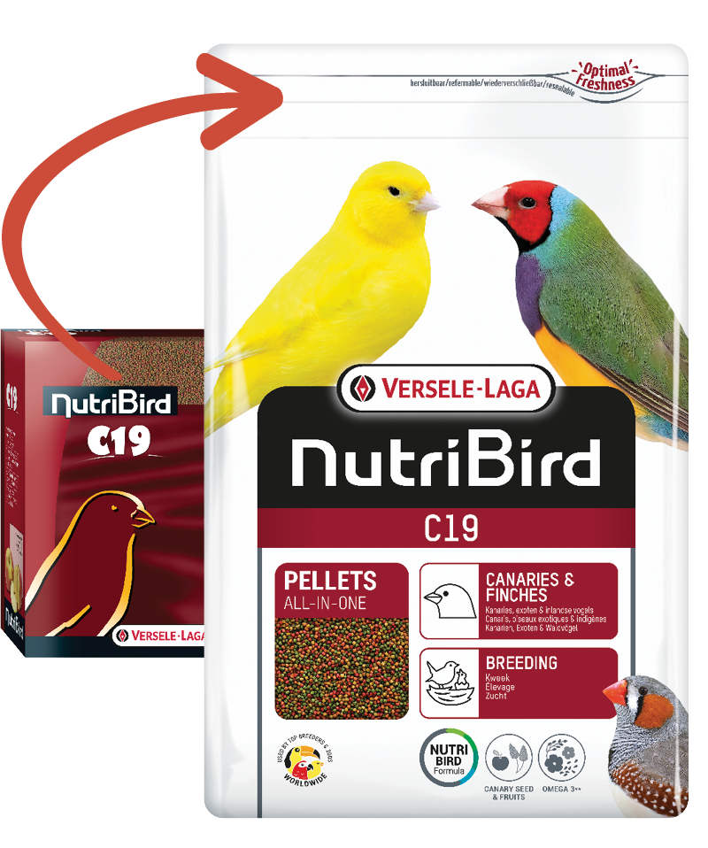 Nutrıbırd C19 Kanarya - Finch Pelet 10 Kg