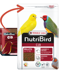 Nutrıbırd C19 Kanarya - Finch Pelet 10 Kg